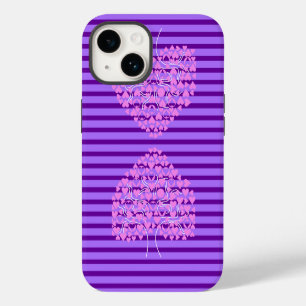 14 Funda para iPhone Love Tree Purple Heart