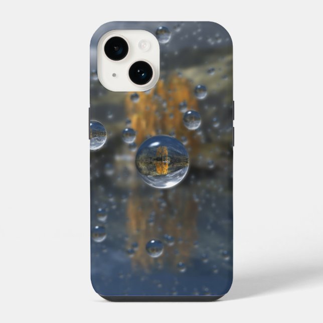 14 Funda para iPhone Rain in the Glen (Reverso )