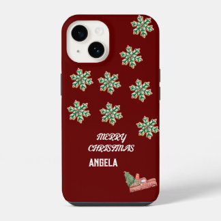 14 Funda para iPhone Snowflake