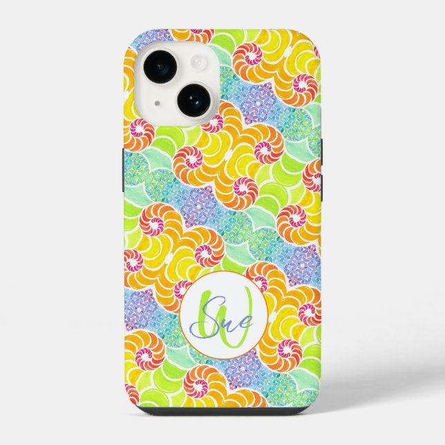 14 Funda para iPhone Sue Mosaic (Reverso )