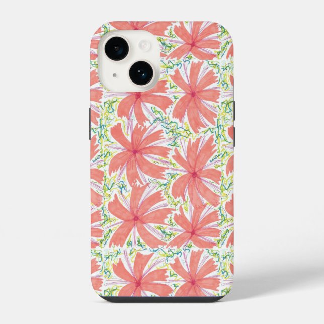 14 Funda para iPhone Tropical Burst (Reverso )