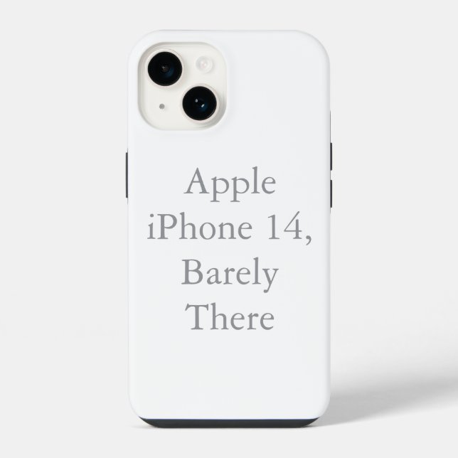 14 Funda para teléfono Case-Mate, Apple iPhone 14, Ba (Reverso )