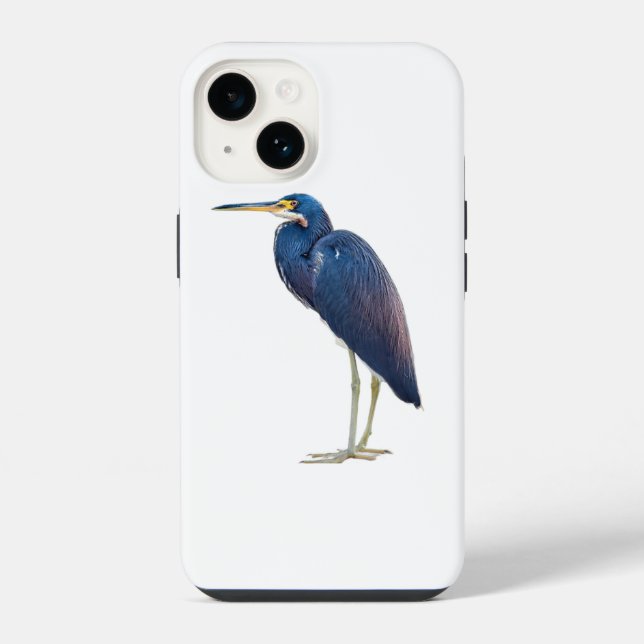 14 Garza azul, funda para iPhone / iPad (Reverso )