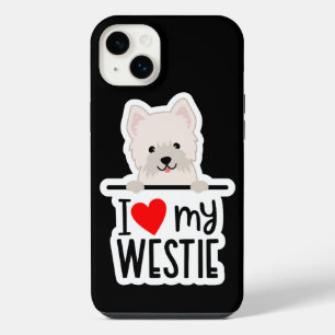 14 Plus Funda para iPhone Case-Mate Cute Love Westie