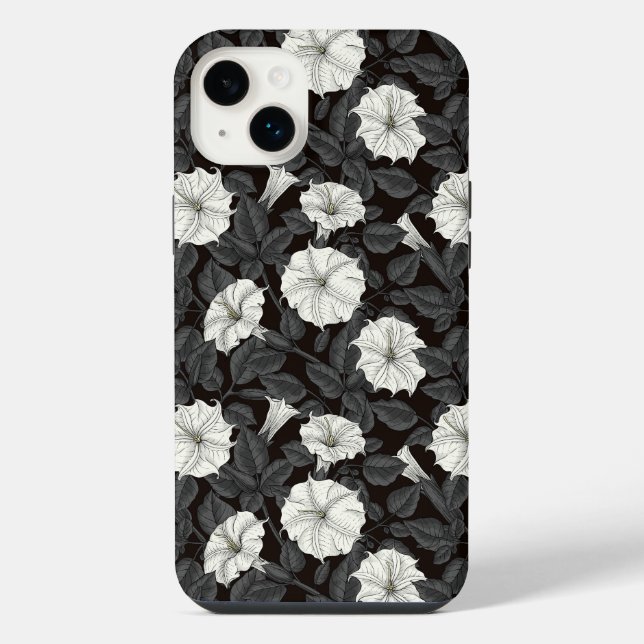 14 Plus Funda para iPhone Case-Mate Moonflowers (Reverso)