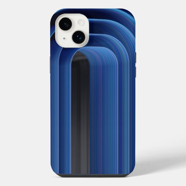 14 Plus Funda para iPhone / iPad Blue Skeet (Reverso)
