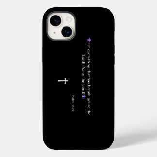 14 Plus Funda para iPhone / iPad con Salmos 150:6 Versícul