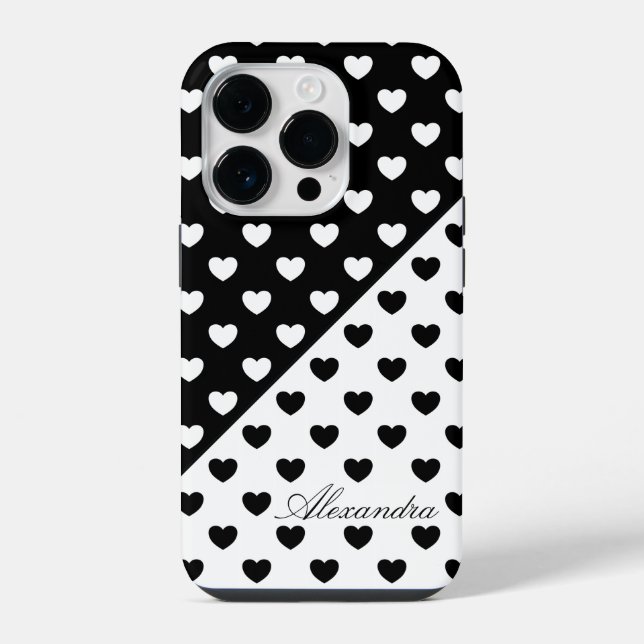 14 Pro Alexandra - Funda para iPhone personalizable con t (Reverso )