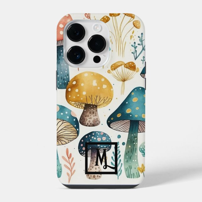 14 Pro Funda para iPhone Botanical Mushroom Case-Mate (Reverso )