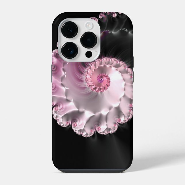 14 Pro Funda para iPhone Case-Mate con fractal de caracol (Reverso )