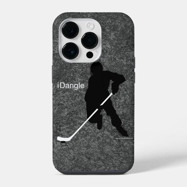 14 Pro Funda para iPhone Case-Mate iDangle (Hockey) (Reverso )
