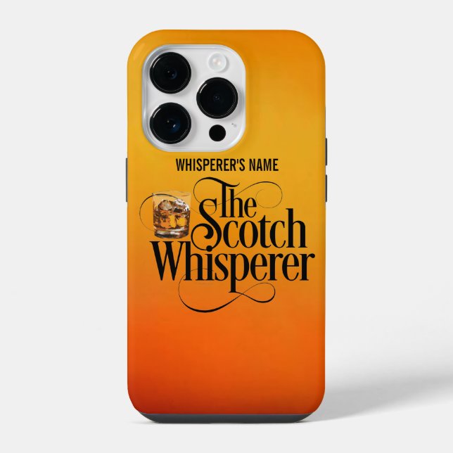 14 Pro Funda para iPhone Case-Mate Scotch Whisperer (Reverso )
