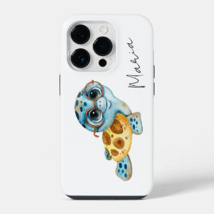 14 Pro Funda para iPhone Cute Sea Turtle Case-Mate