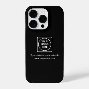 14 Pro Funda para iPhone de promoción con logotipo de neg
