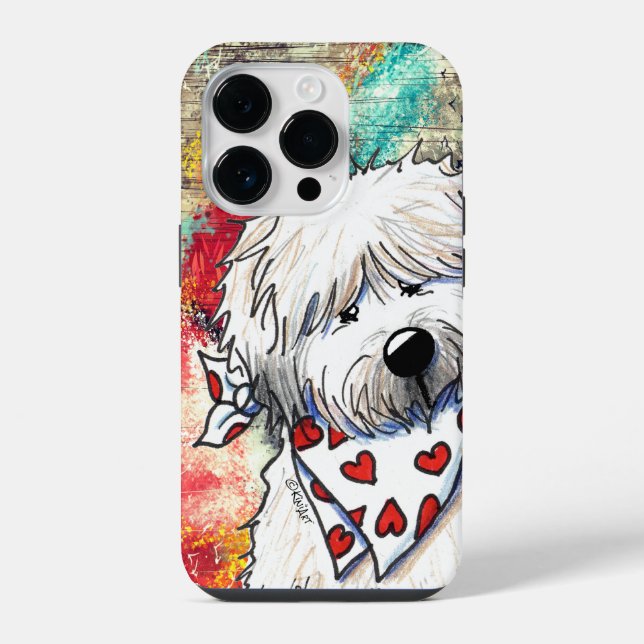 14 Pro Funda para iPhone de Soft Coat Wheaten (Reverso )