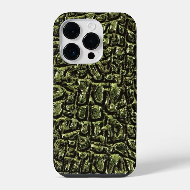 14 Pro Funda para iPhone / iPad "Cocodrilo" (Reverso )