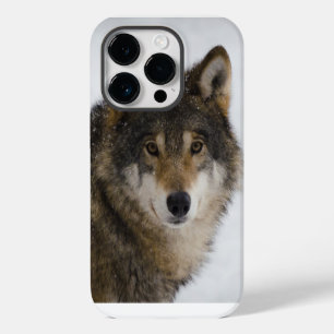 14 Pro Funda para iPhone / iPad con cara de lobo