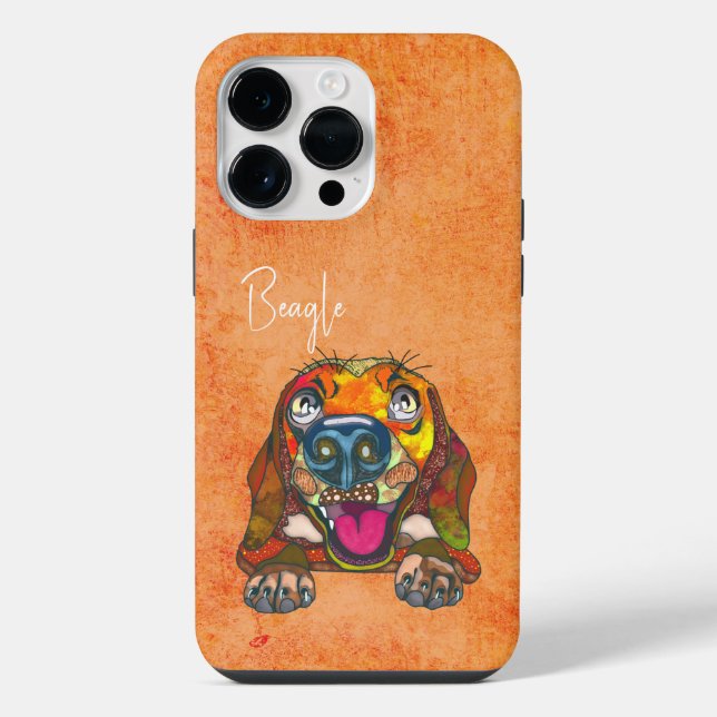14 Pro Max Funda para iPhone Beagle Ugly Face Case-Mate (Reverso )