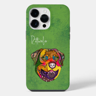 14 Pro Max Funda para iPhone Case-Mate Cara Fea de Rottweiler
