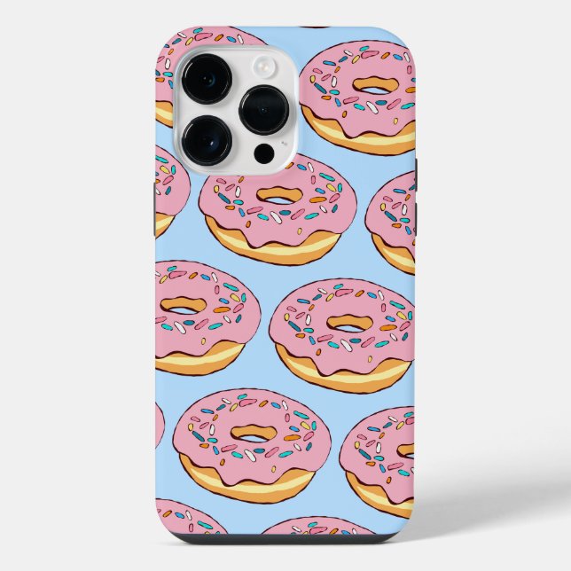 14 Pro Max Funda para iPhone de Donas Divertidas con Sprinkle (Reverso )