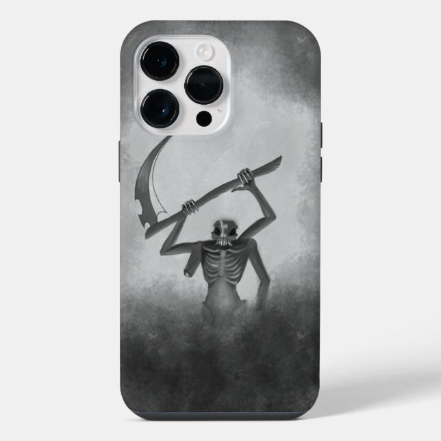 14 Pro Max funda para iPhone de la parca (Reverso )