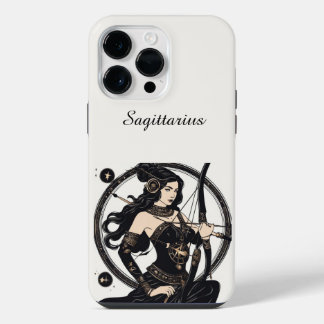 14 Pro Max Funda para iPhone / iPad de signo zodiacal Sagitar