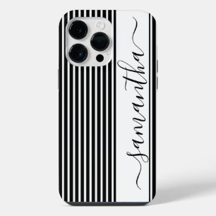 14 Pro Max Funda para Iphone Minimalista Moderna en Blanco y 