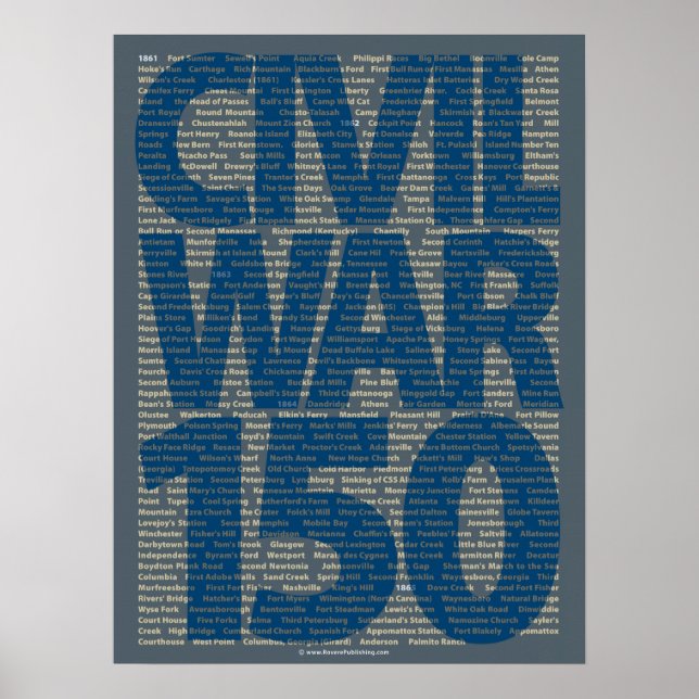 150 años de guerra civil contra Poster de arte (Frente)
