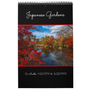 15 calendario de pared de los jardines 2019 del