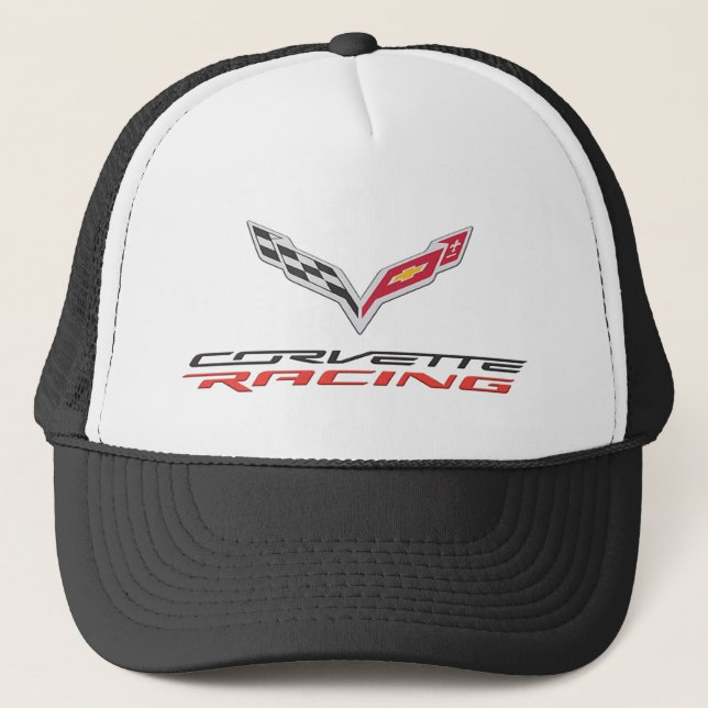 15 Corvette Accesorios de carreras Gorras de pelo  (Anverso)