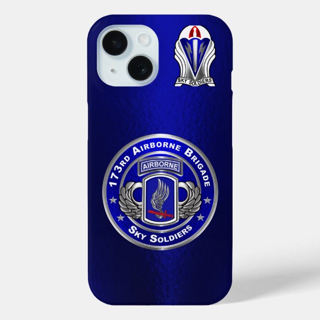 15 Funda para iPhone Case-Mate de la Brigada Aerotran (Reverso )
