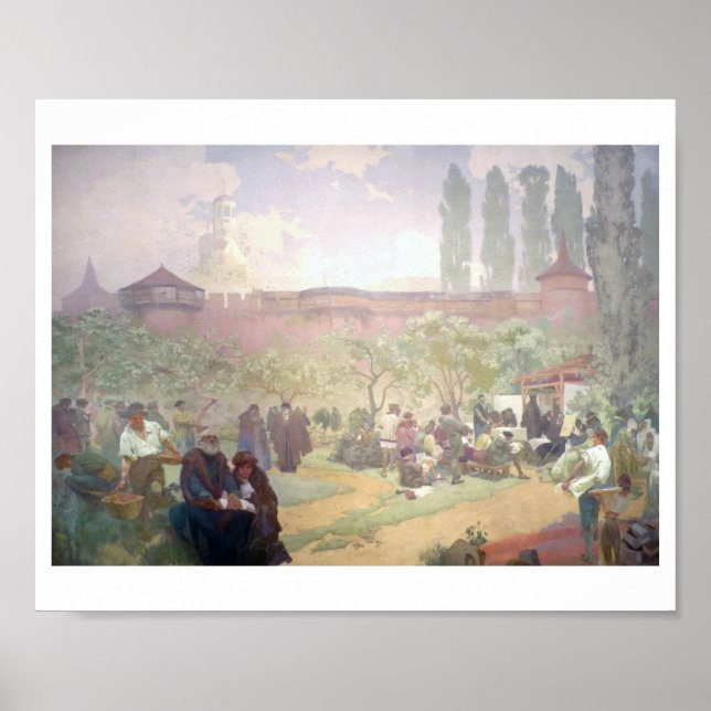 #15 Impresión de la Biblia de cáliz en marfil (Frente)