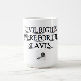 15 onzas. La taza de café con las DERECHAS CIVILES