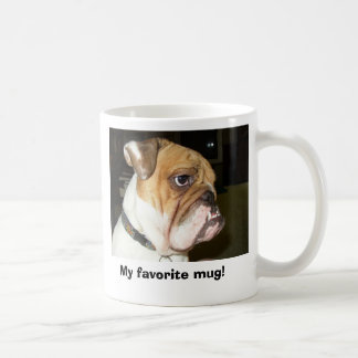 15 onzas. Taza de café del bulldog