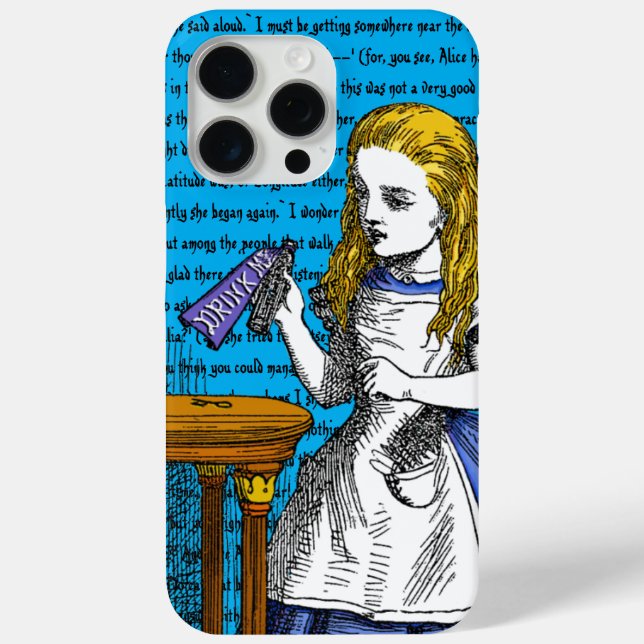 15 Pro Max Funda para iPhone Case-Mate de Alicia en el País d (Reverso )