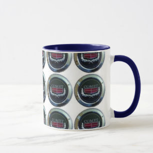 15oz azul. Taza del campanero