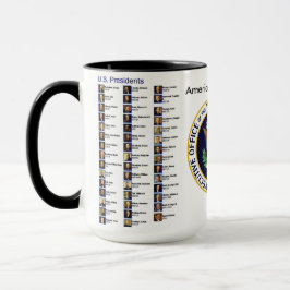 15oz taza de encargo de los presidentes café por