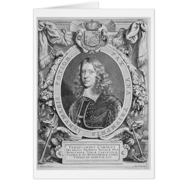 1608-57) archiduques de Fernando III (de Austria, (Frente)