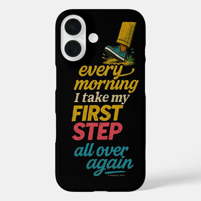 16 Cada mañana tomo - funda para iPhone / iPad (Reverso )