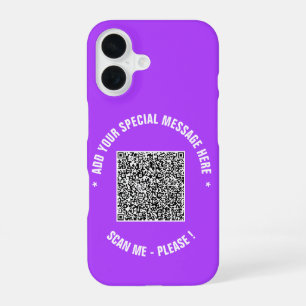 16 Crea tu propia funda para iPhone con código QR y t