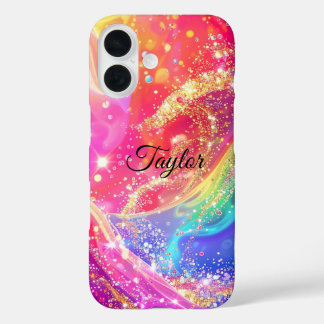 16 Elegante funda de iPhone personalizada Glam & Glit