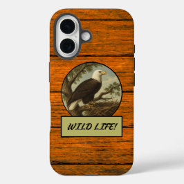 16 Estuche para iPhone para Funda de grano de madera 