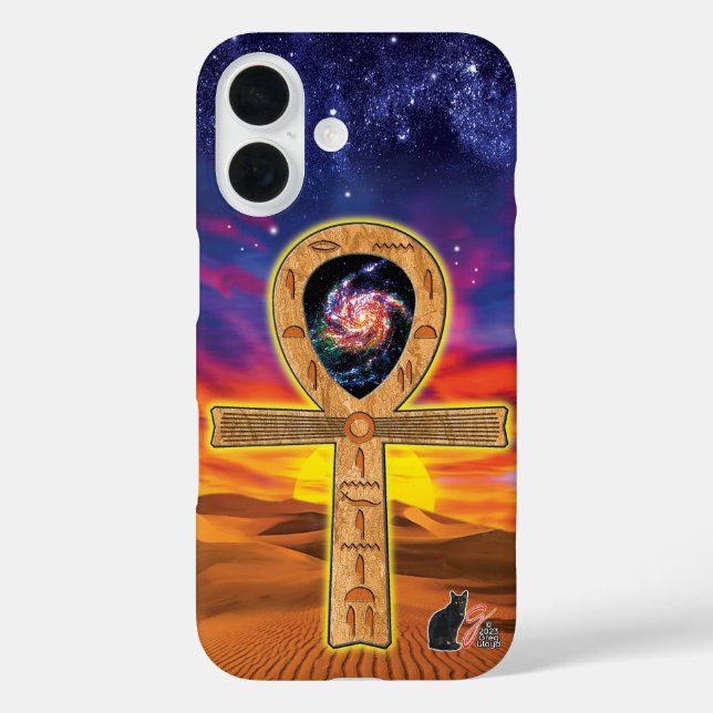 16 Funda de Ankh-Mate iPhone Apenas Funda (Reverso )