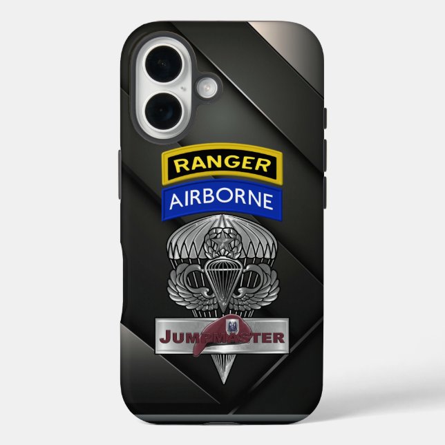 16 Funda de iPhone Case-Mate de la 82ª División Aerot (Reverso )
