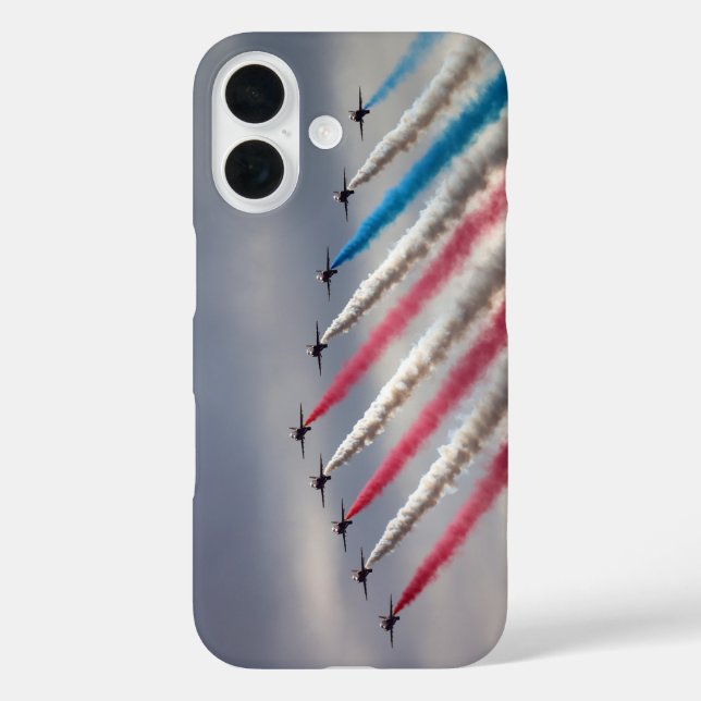 16 Funda de iPhone Patriótica con Sobrevol (Reverso )