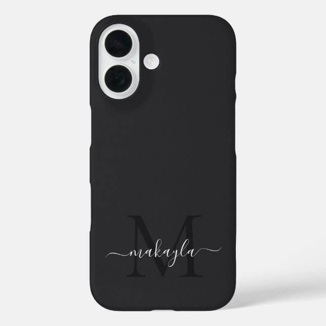 16 Funda de iPhone personalizada con monograma Case-M (Reverso )