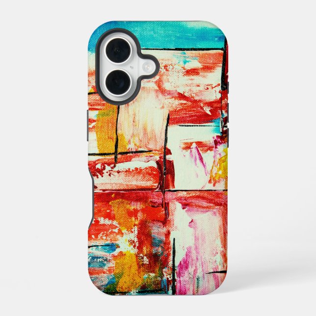 16 Funda de pintura Treandy Case Mate para iPhone (Reverso )