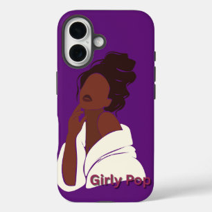 16 Funda de teléfono pop femenina para iphone