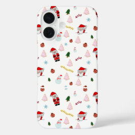 16 Funda elegante de Navidad para iPhone / iPad
