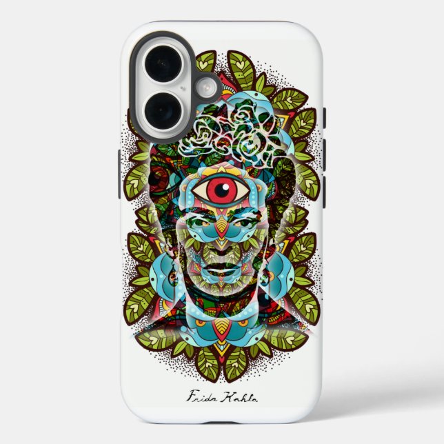 16 Funda iphone Frida Ojo (Reverso )
